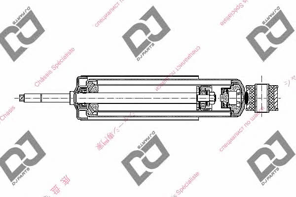 Dj parts DS1182HT Front oil shock absorber DS1182HT