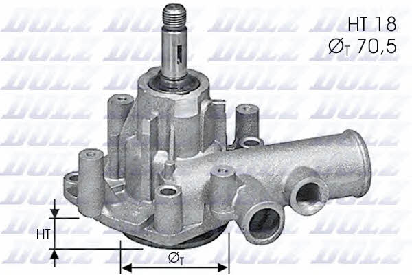 Dolz M140 Water pump M140