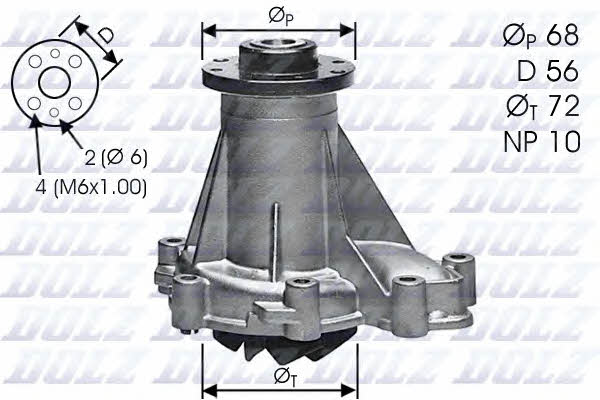 Water pump Dolz M276