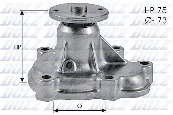 Water pump Dolz O143
