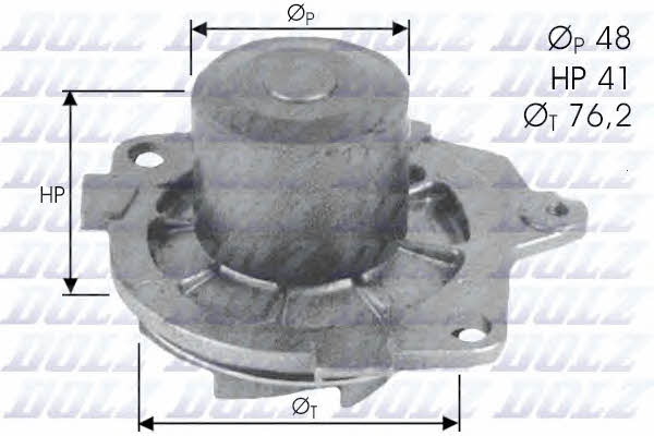 Water pump Dolz S314