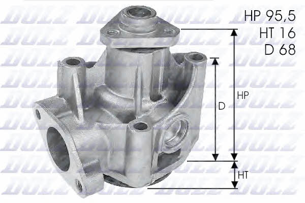 Dolz L135 Water pump L135