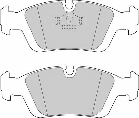 Duron DBP210725 Brake Pad Set, disc brake DBP210725