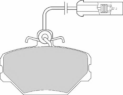 Duron DBP230524 Brake Pad Set, disc brake DBP230524