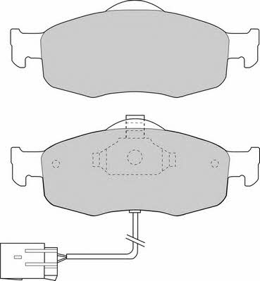 Duron DBP240766 Brake Pad Set, disc brake DBP240766