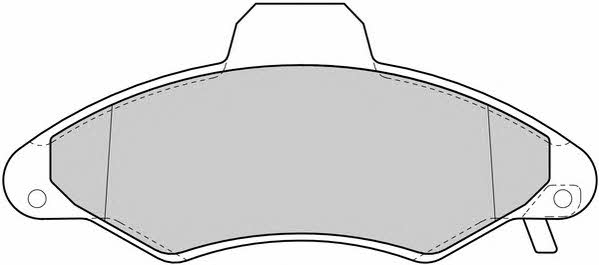 Duron DBP241276 Brake Pad Set, disc brake DBP241276