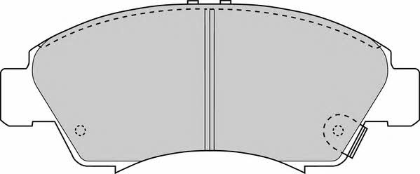 Duron DBP260777 Brake Pad Set, disc brake DBP260777