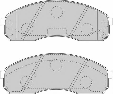 Duron DBP271595 Brake Pad Set, disc brake DBP271595