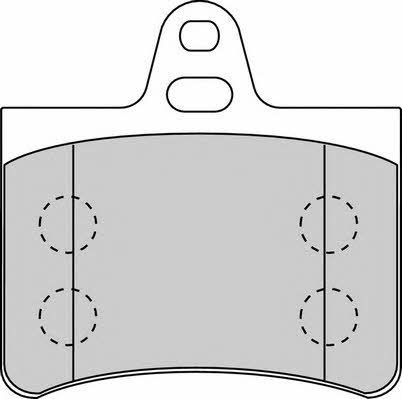 Duron DBP341413 Brake Pad Set, disc brake DBP341413