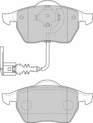 Duron DBP391463 Brake Pad Set, disc brake DBP391463