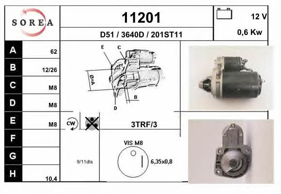 EAI 11201 Starter 11201