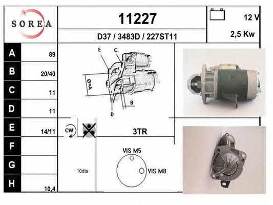 EAI 11227 Starter 11227