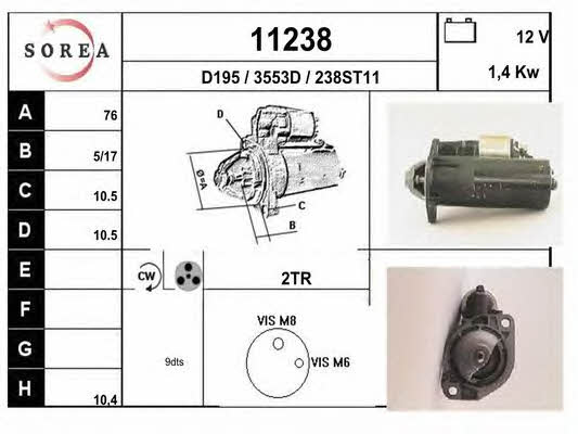 EAI 11238 Starter 11238