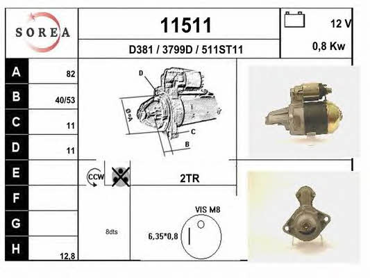 EAI 11511 Starter 11511