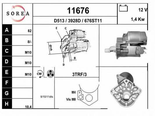 EAI 11676 Starter 11676