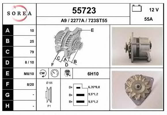 EAI 55723 Alternator 55723