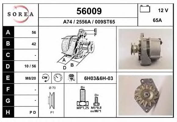 EAI 56009 Alternator 56009