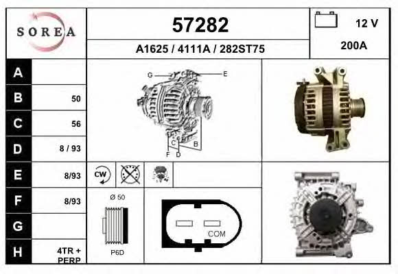 EAI 57282 Alternator 57282