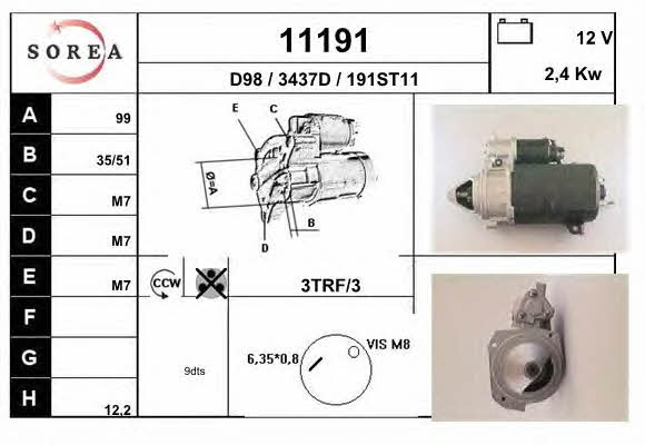 EAI 11191 Starter 11191