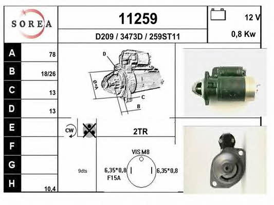 EAI 11259 Starter 11259