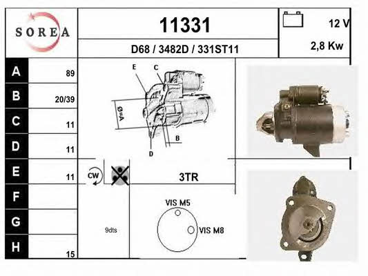 EAI 11331 Starter 11331