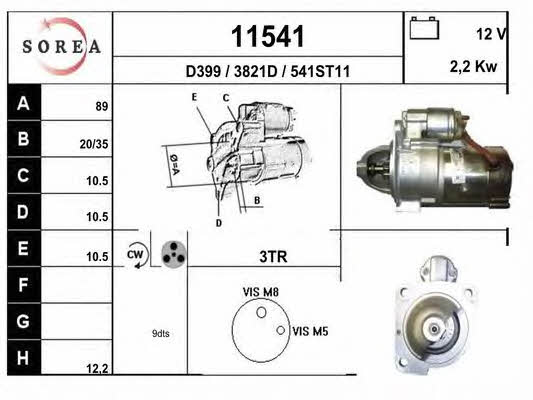 EAI 11541 Starter 11541