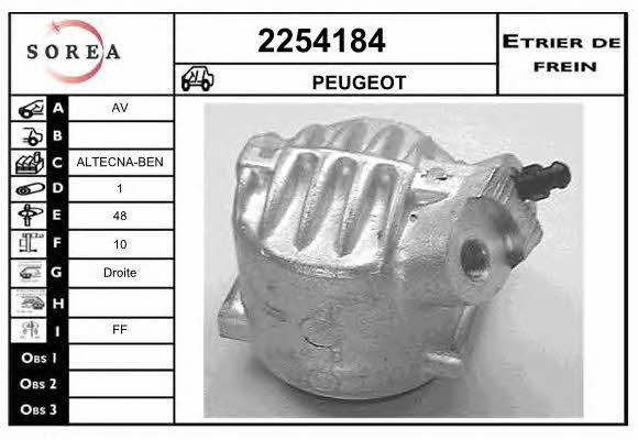 EAI 2254184 Brake caliper 2254184