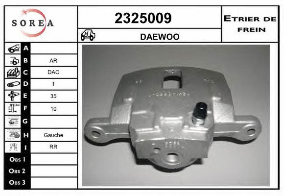 EAI 2325009 Brake caliper rear left 2325009