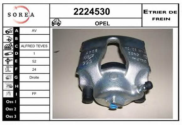 2224530 EAI Brake caliper front right