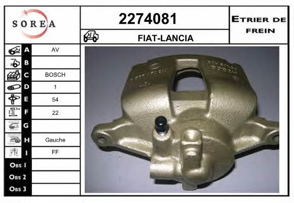 EAI 2274081 Brake caliper 2274081