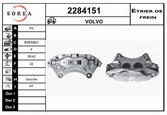 EAI 2284151 Brake caliper 2284151