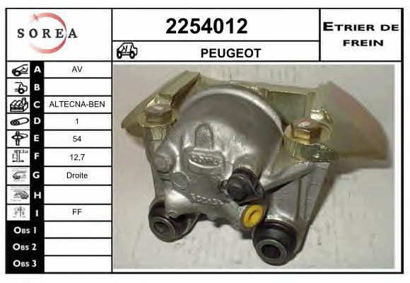 EAI 2254012 Brake caliper 2254012