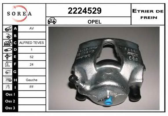 2224529 EAI Brake caliper front left