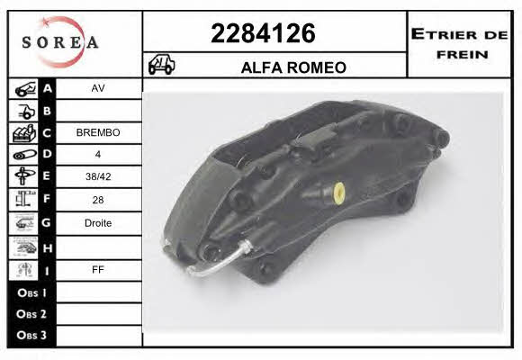 EAI 2284126 Brake caliper 2284126