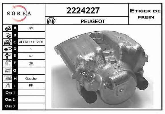 EAI 2224227 Brake caliper 2224227