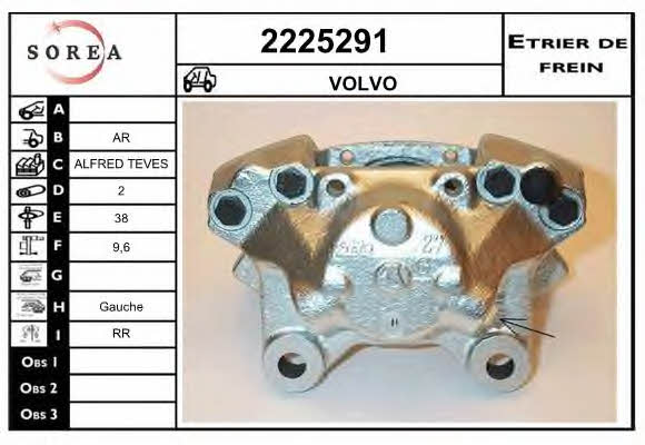 EAI 2225291 Brake caliper rear left 2225291