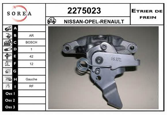 EAI 2275023 Brake caliper 2275023