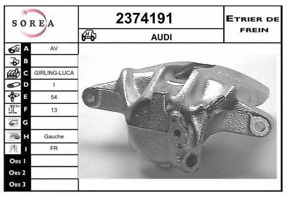 2374191 EAI Brake caliper front left