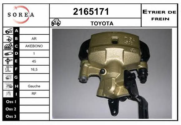 EAI 2165171 Brake caliper 2165171