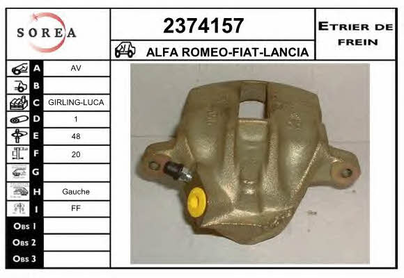 EAI 2374157 Brake caliper front left 2374157