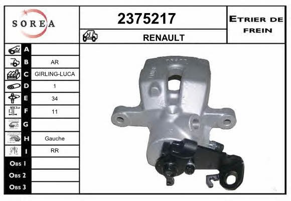 EAI 2375217 Brake caliper 2375217