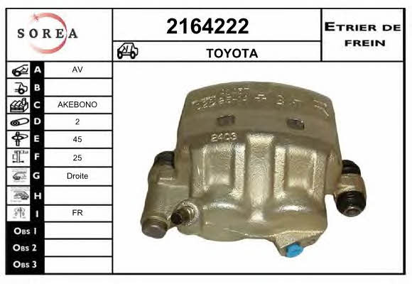 EAI 2164222 Brake caliper 2164222