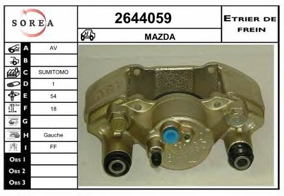 EAI 2644059 Brake caliper front left 2644059