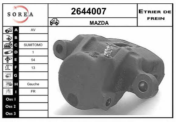 EAI 2644007 Brake caliper 2644007