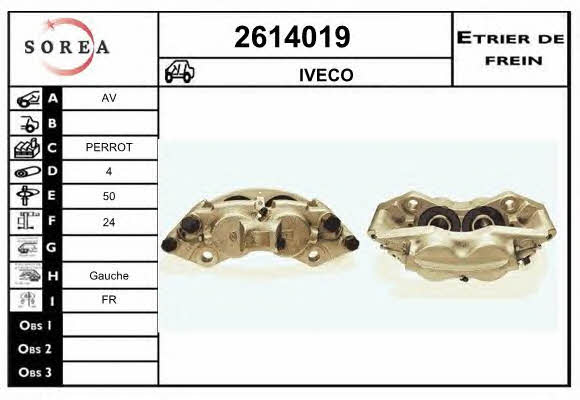 EAI 2614019 Brake caliper 2614019