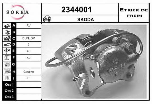 EAI 2344001 Brake caliper 2344001