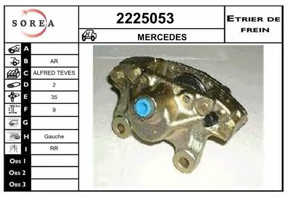 EAI 2225053 Brake caliper rear left 2225053