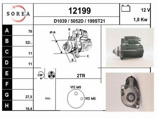 EAI 12199 Starter 12199