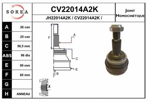 EAI CV22014A2K CV joint CV22014A2K