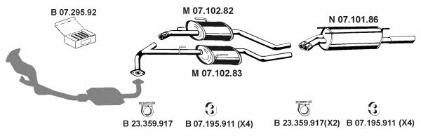  072208 Exhaust system 072208